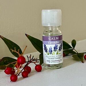 Calm Lavender Relaxing Rituals Yankee Candle Home Fragrance Oil-0.33 Fl.Oz 10 ml